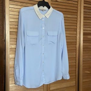 LOFT Ladies L long sleeve blouse